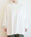 ＜BASICKS＞Oversized Signature Organic Long T-shirt