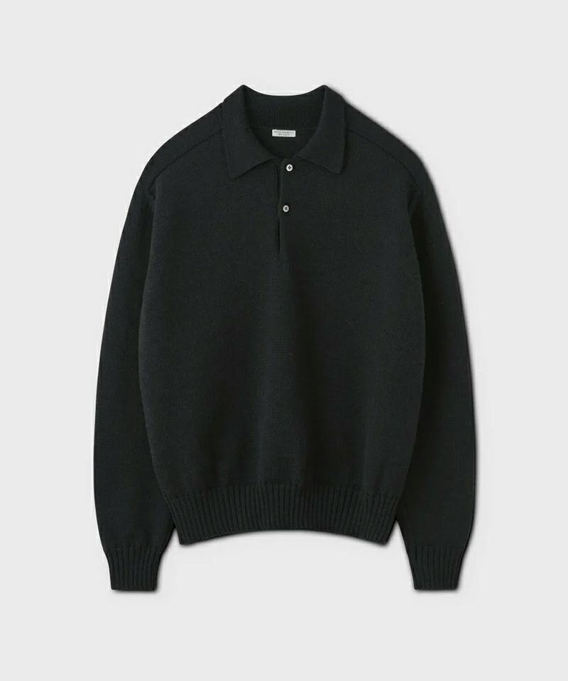 PHIGVEL MAKER＆CO 鹿の子ニットポロ PHIGVEL - KNIT POLO SHIRT : HUMAN and THINGS.BLOG