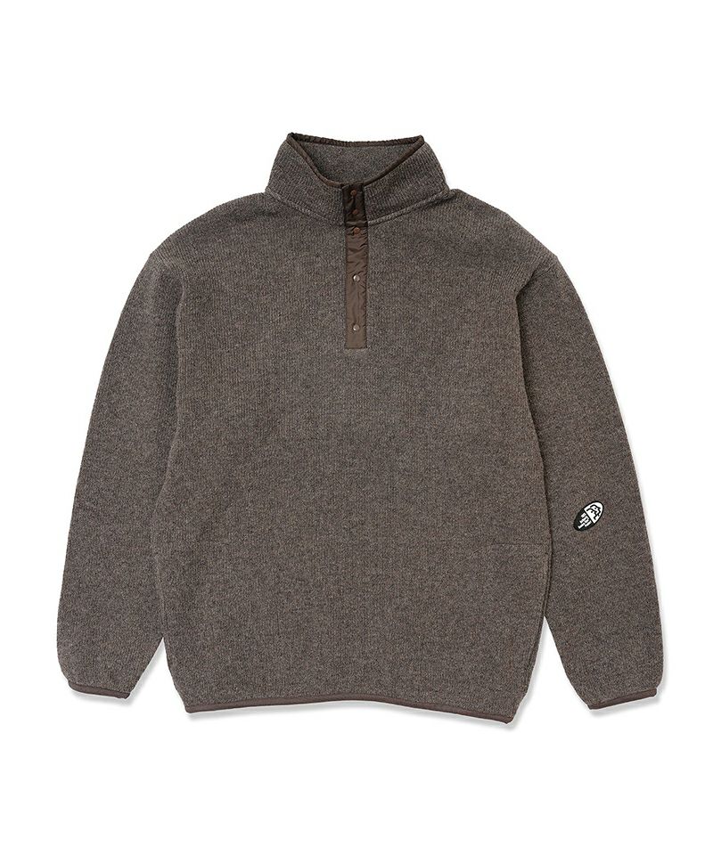 ＜Hombre Nino＞WOOL STAND COLLAR PULLOVER (HN0242-KT0001)