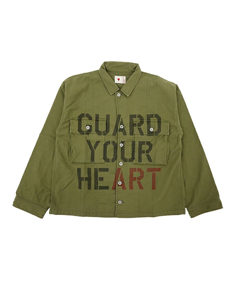 ＜EMOTIONALLY UNAVAILABLE＞GUARD YOUR HEART JKT / OLV