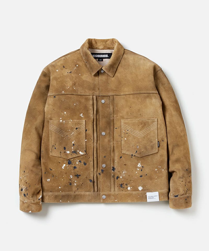 ＜NEIGHBORHOOD＞DRIP SUEDE JACKET