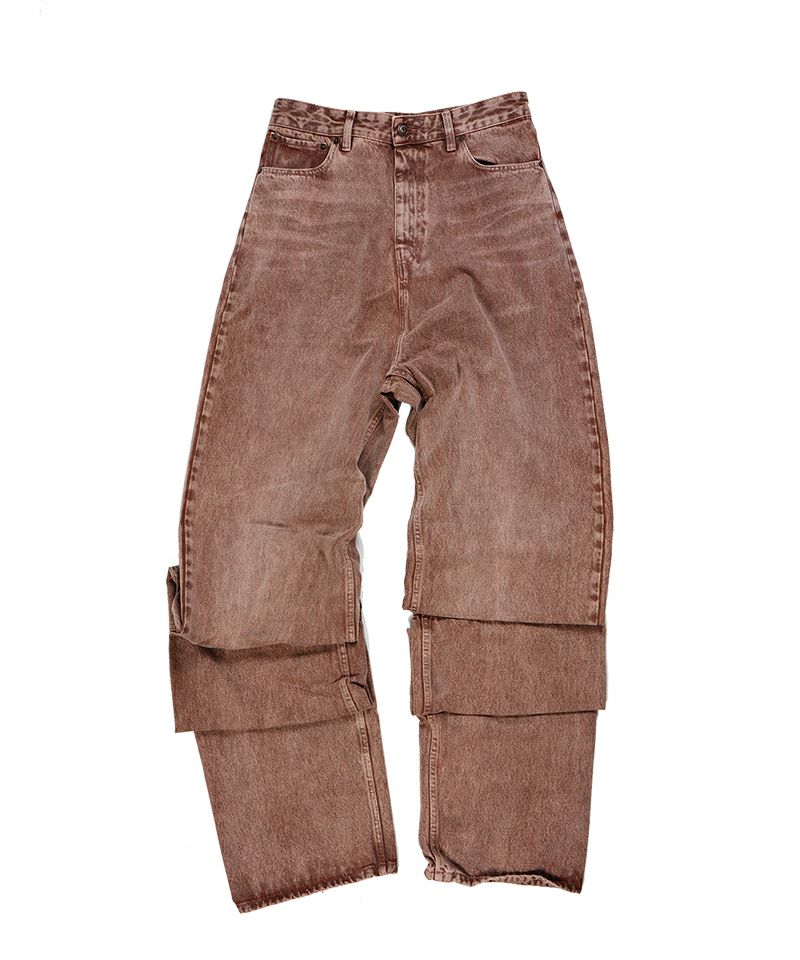 ＜Y/PROJECT＞DRAPED CUF JEANS