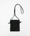 ＜CFCL＞STRATA GLITTER DRAWSTRING MINI BAG（BLACK-MULTI)