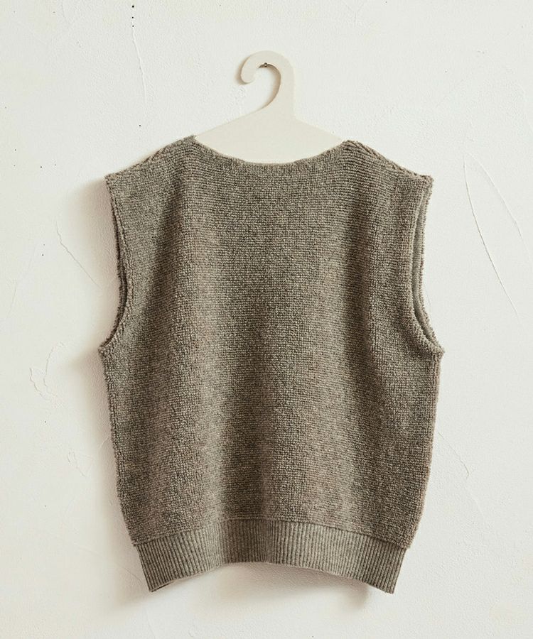 ＜ARCHI＞PILE KNIT VEST