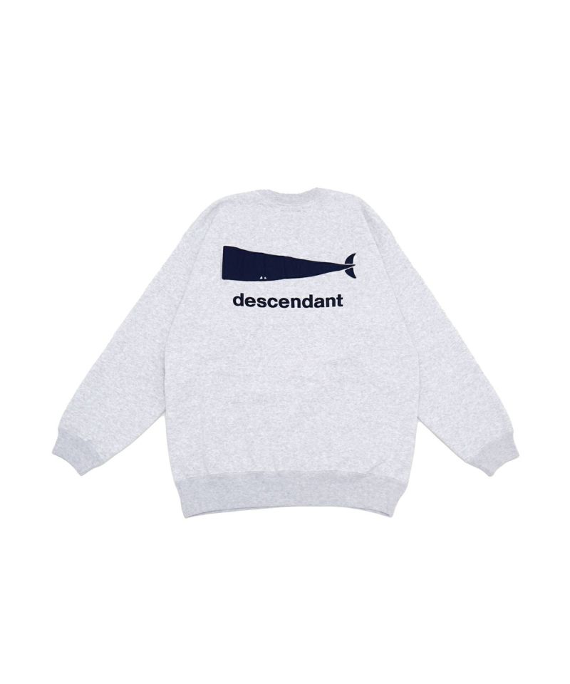 ＜DESCENDANT＞CACHALOT CREW NECK