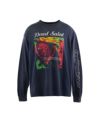 ＜SAINT MICHAEL＞LS TEE / DEAD SAINT / NAVY