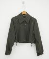 ＜NTN＞CROPPED ZIP UP BLOUSON