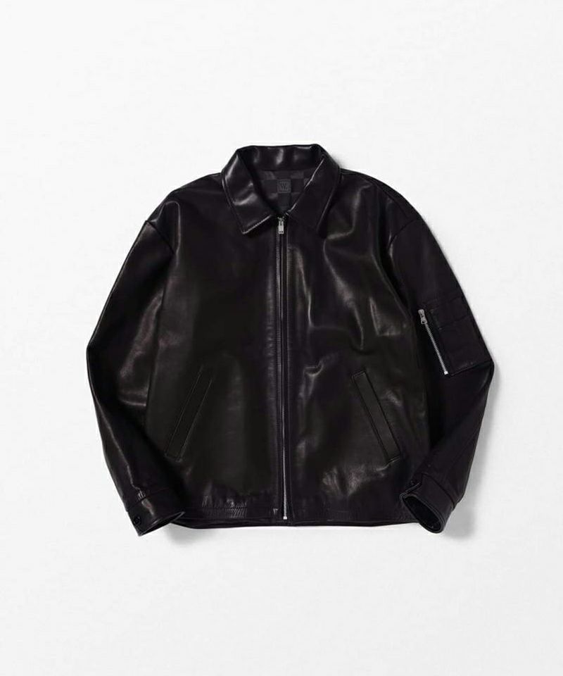 ＜WHIZ LIMITED＞×blackmeans LEATHER JACKET