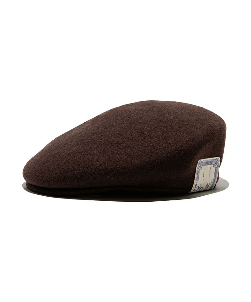 thehwdogandco WOOL ASCOT ブラックベレー帽 THE H.W. DOG&CO＞WOOL ASCOT | MAKES ONLINE STORE