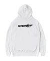 ＜ARTIST PROOF®＞GRUNGE ARTIST PROOF HOODIE WHITE