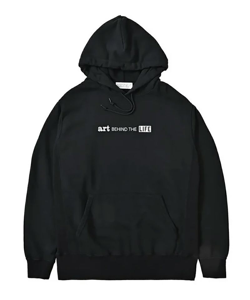 ＜ARTIST PROOF®＞ART BEHIND THE LIFE HOODIE BLACK