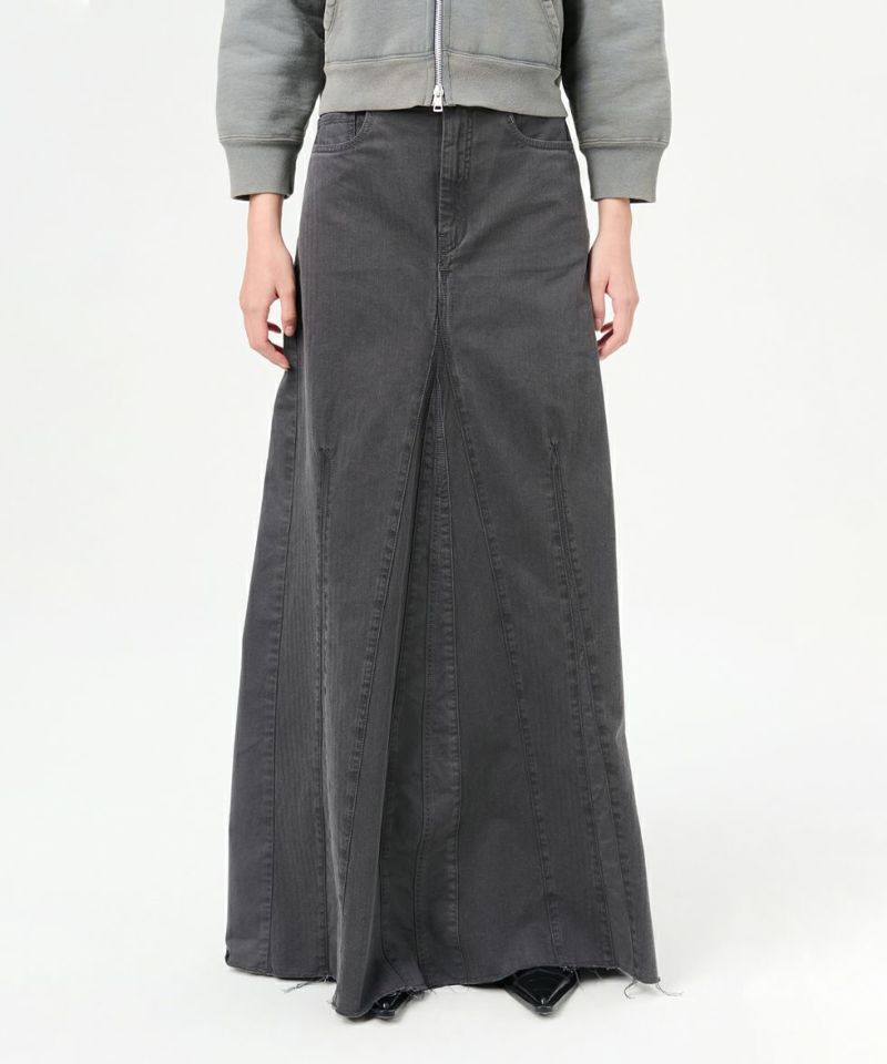 OUR LEGACY＞REBEL SKIRT(Ash Black Herringbone) | MAKES ONLINE STORE