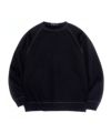 ＜AVIREX7522＞SWEAT SHIRT "BLACK"