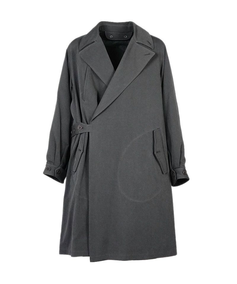 24AW MAATEE&SONS OVERCOAT GRAYSHAMBRAY - メルカリ