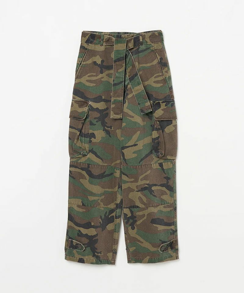 ＜INSCRIRE＞Cargo Pants CAMOUFLAGE(IC242DAIPT153B)