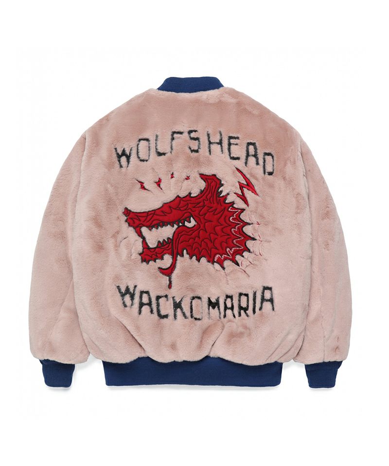 ＜WACKO MARIA＞WOLF’S HEAD / FUR SKA JACKET