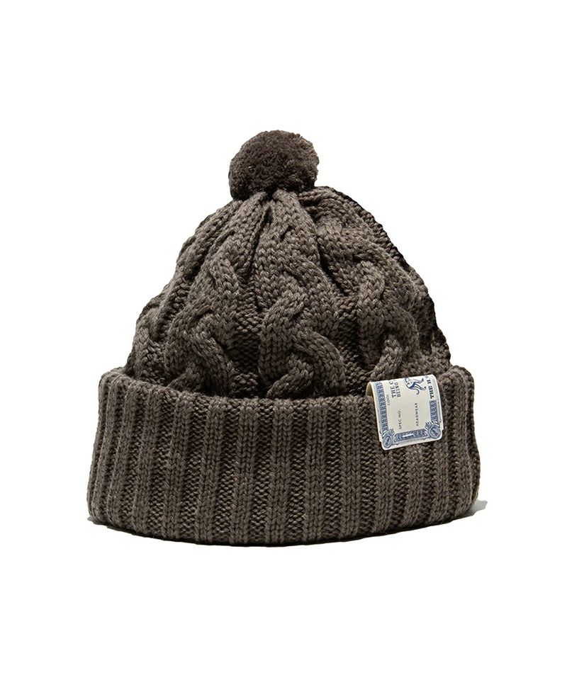 THE H.W. DOG&CO＞BIG CABLE KNIT CAP | MAKES ONLINE STORE