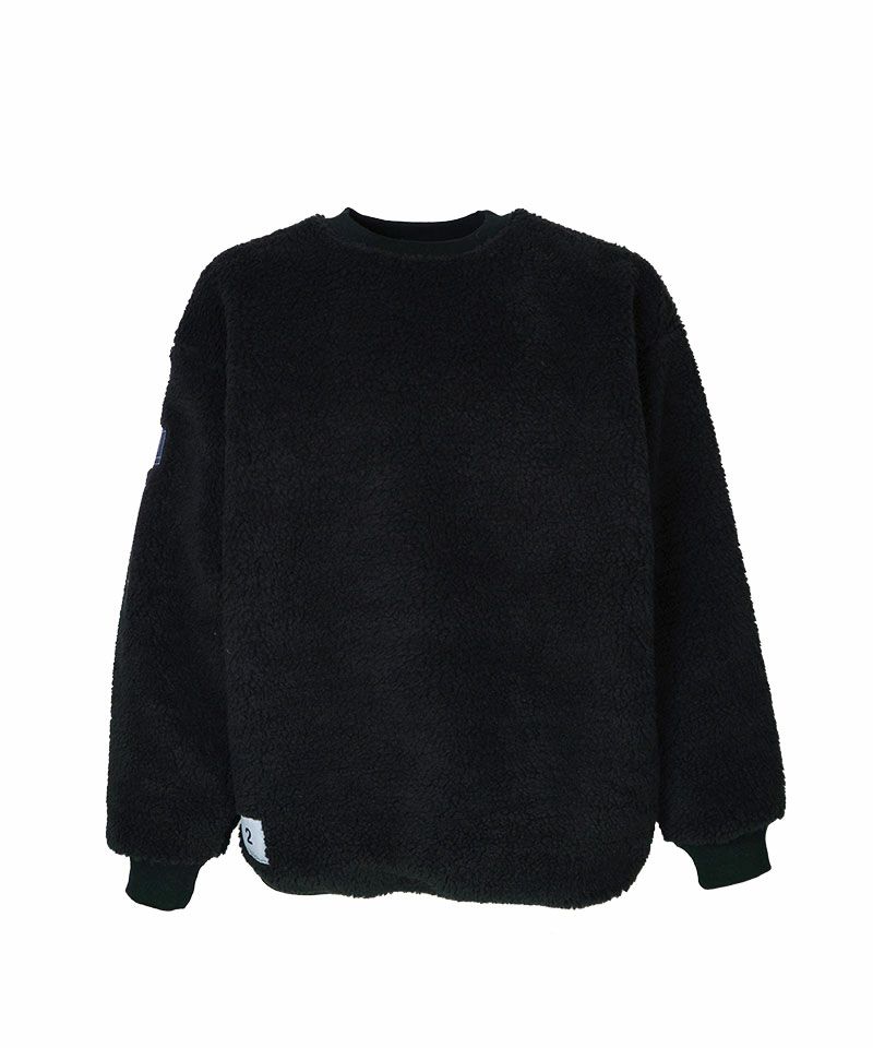 ＜DESCENDANT＞HORIZON FLEECE CREW NECK