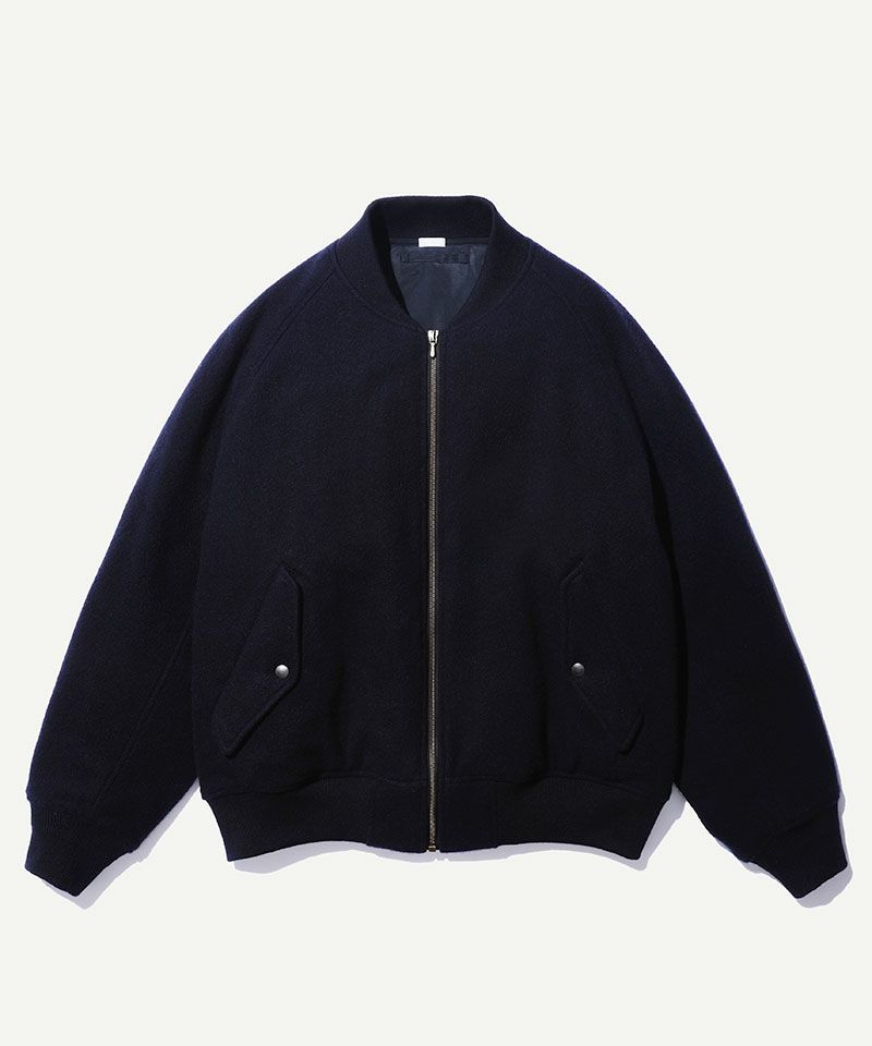 A.PRESSE カシミヤライトフランネル・パディングジャケット A.PRESSE (ア プレッセ) Cashmere Light Flannel Padding Jacket