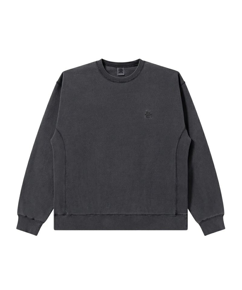 ＜BlackEyePatch＞SMALL OG LABEL PIGMENT DYDED CREW SWEAT