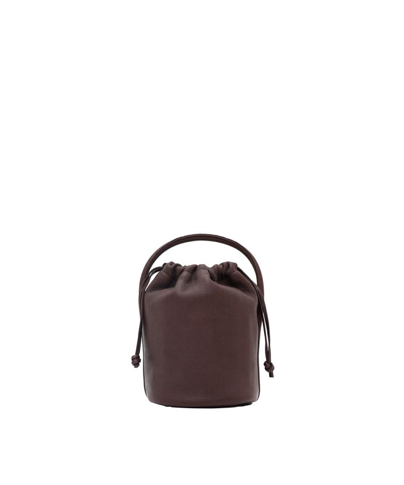 ＜Aeta＞HANDLE POUCH:S(BROWN)