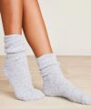 ＜BAREFOOT DREAMS＞ヘザー ソックス コージーシック(W 614 Cozychic Women’s Heathered Socks)