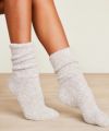 ＜BAREFOOT DREAMS＞ヘザー ソックス コージーシック(W 614 Cozychic Women’s Heathered Socks)