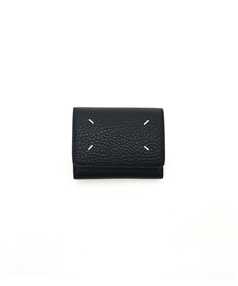 ＜Maison Margiela＞WALLET CLIP 3 WITH ZIP(BLACK)