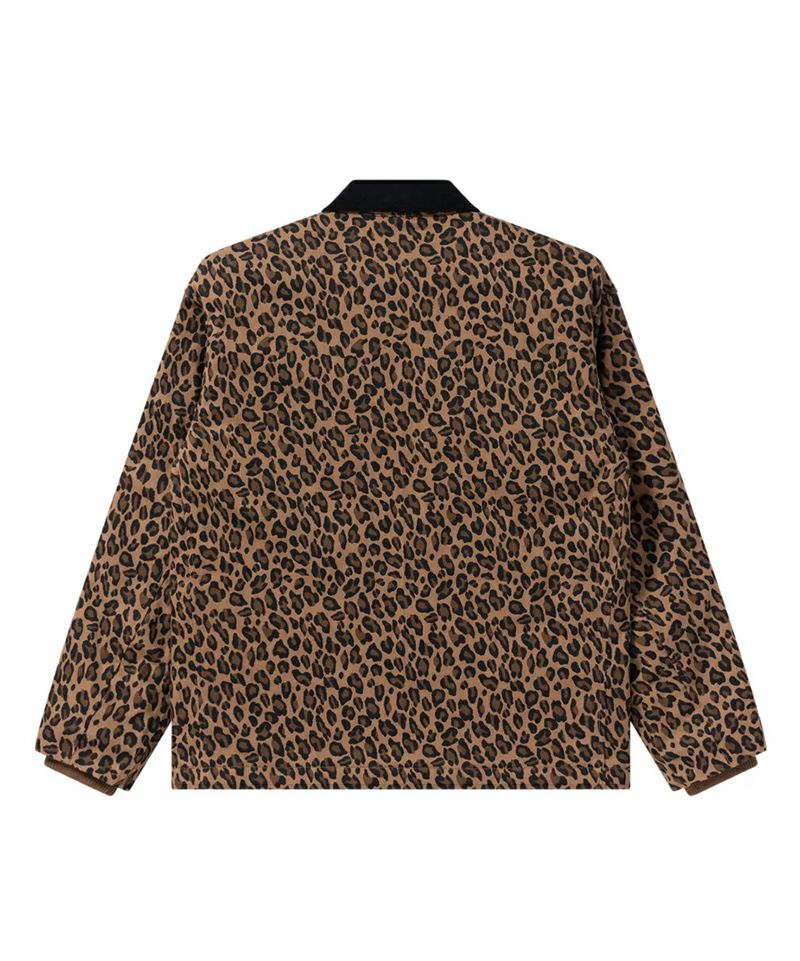 ジャケット・アウター OG LABEL LEOPARD WORK JACKET BlackEyePatch/OG LABEL LEOPARD WORK JACKET（MULTI） - JONAS