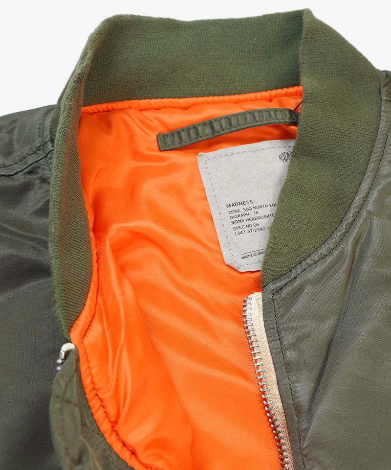 MADNESS＞VINTAGE MA-1 FIGHT BOMBER | MAKES ONLINE STORE