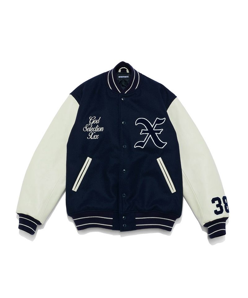 ＜GOD SELECTION XXX＞VARSITY JACKET (GX-A25-JK-05)
