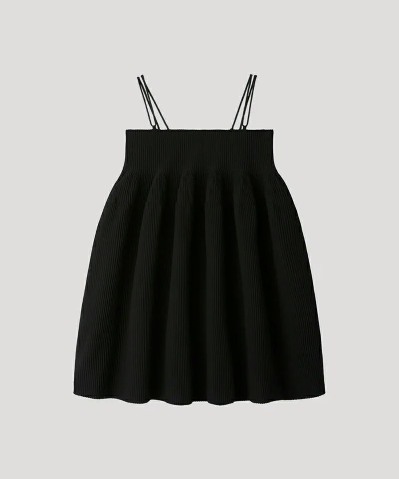 ＜CFCL＞HYPHA STRAP MINI DRESS(BLACK)