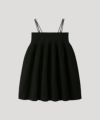 ＜CFCL＞HYPHA STRAP MINI DRESS(BLACK)