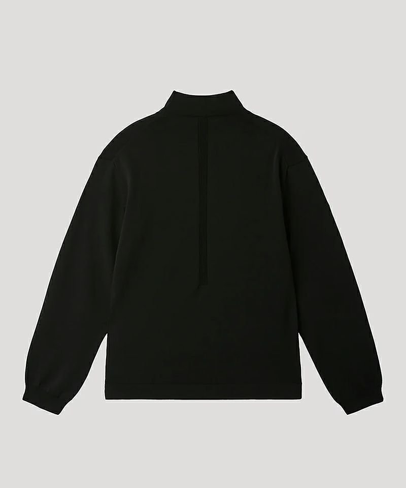 CFCL＞HIGH GAUGE MOCKNECK LONG SLEEVE TOP(BLACK) | MAKES ONLINE STORE