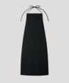 ＜CFCL＞SOFT MIRAN APRON DRESS(BLACK)