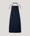 ＜CFCL＞SOFT MIRAN APRON DRESS(NAVY)