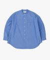 ＜Graphpaper＞Oxford L/S Oversized Band Collar Shirt(GM251-50022B)