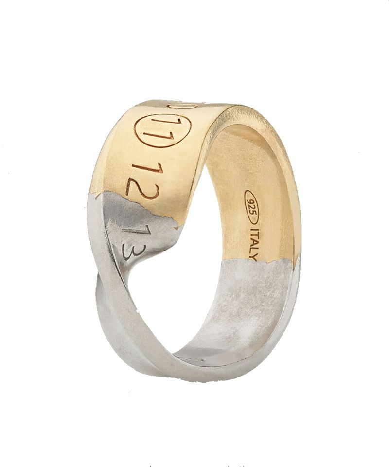 ＜Maison Margiela>TWIST NUMBER RING