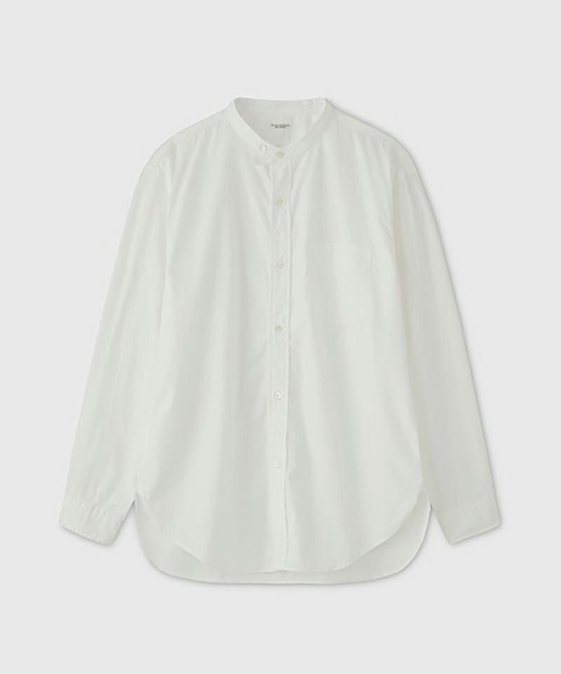 ＜PHIGVEL＞BAND COLLOR DRESS SHIRT