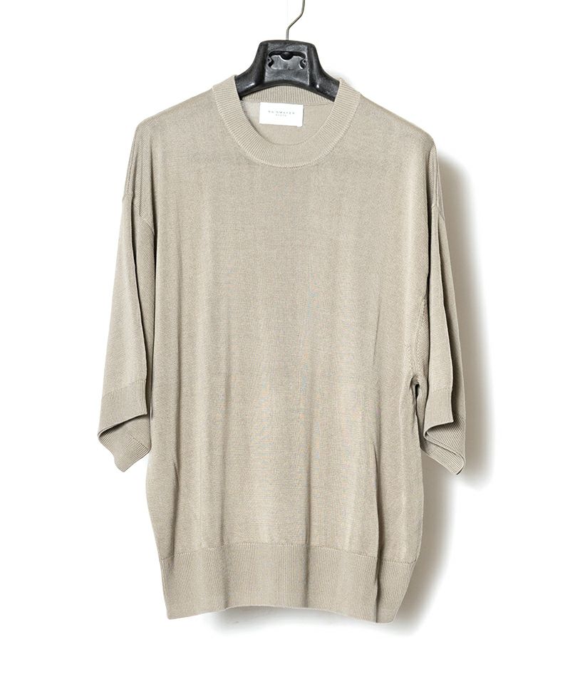 ＜RAINMAKER＞CREW-NECK S/S SWEATER