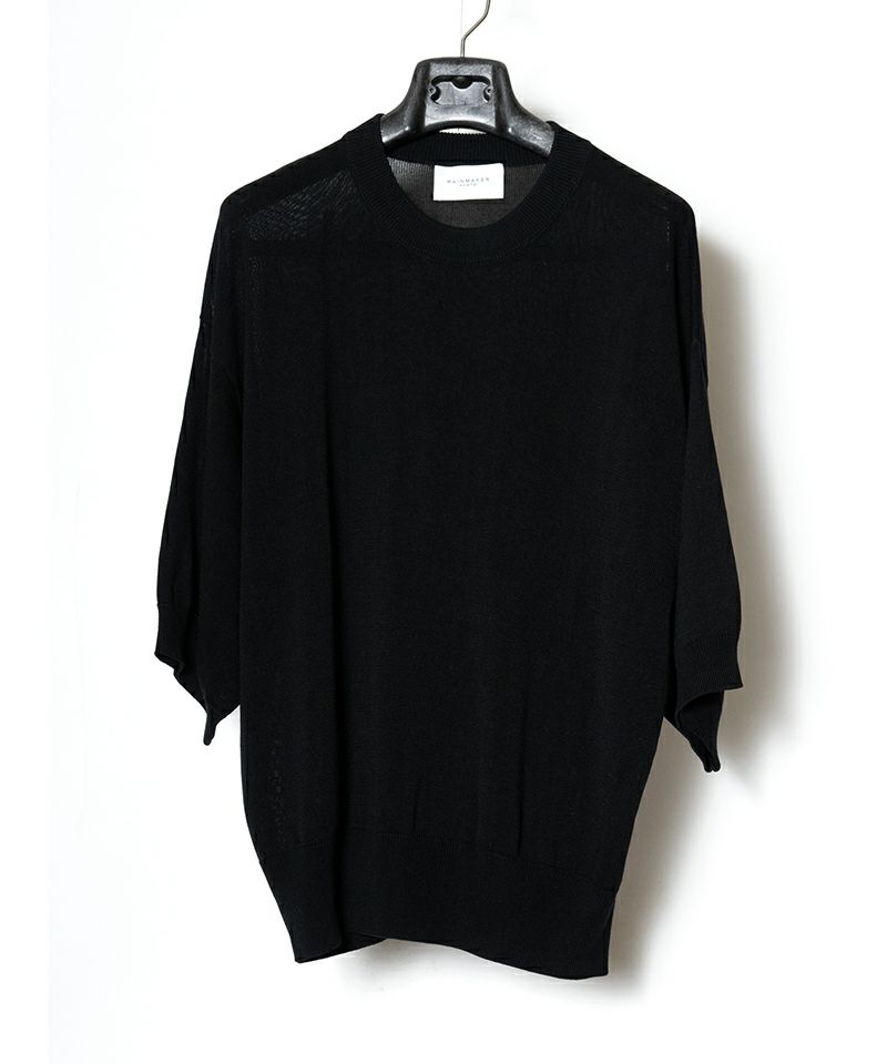 ＜RAINMAKER＞CREW-NECK S/S SWEATER