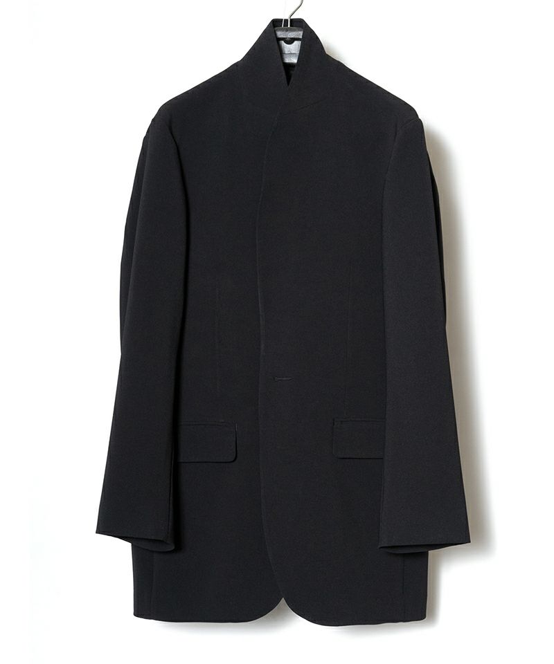 RAINMAKER>DOUBLE CLOTH SHAWL COLLAR LONG JACKET | MAKES RAINMAKER>DOUBLE CLOTH SHAWL COLLAR LONG JACKET | MAKES