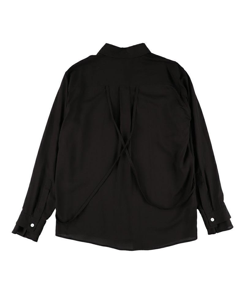 sulvam＞紐シャツカラーシャツ | MAKES ONLINE STORE