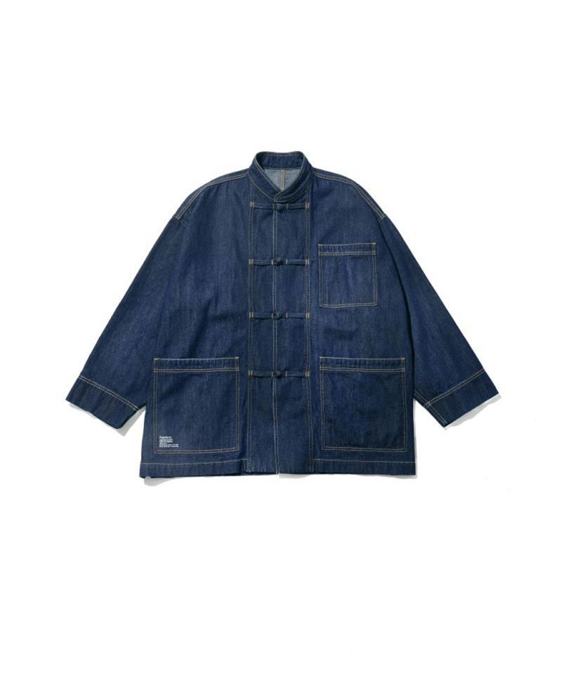 ＜FreshService＞CORPORATE DENIM KUNG-FU COVERALL(FADE INDIGO)