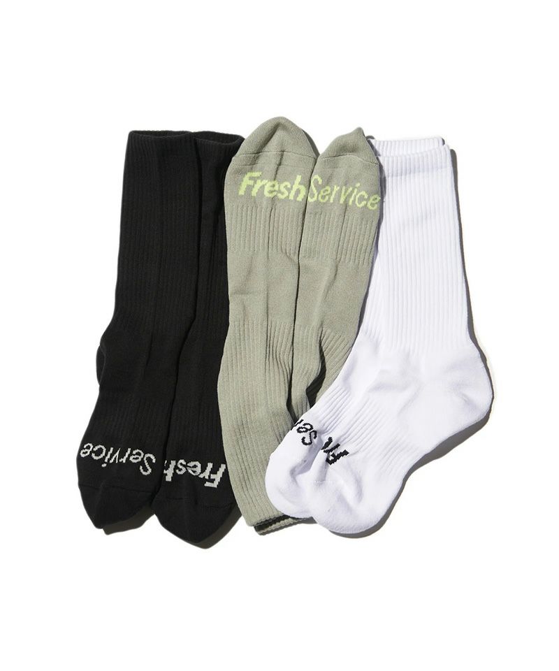 ＜FreshService＞SIGNATURE 3-PACK SOCKS