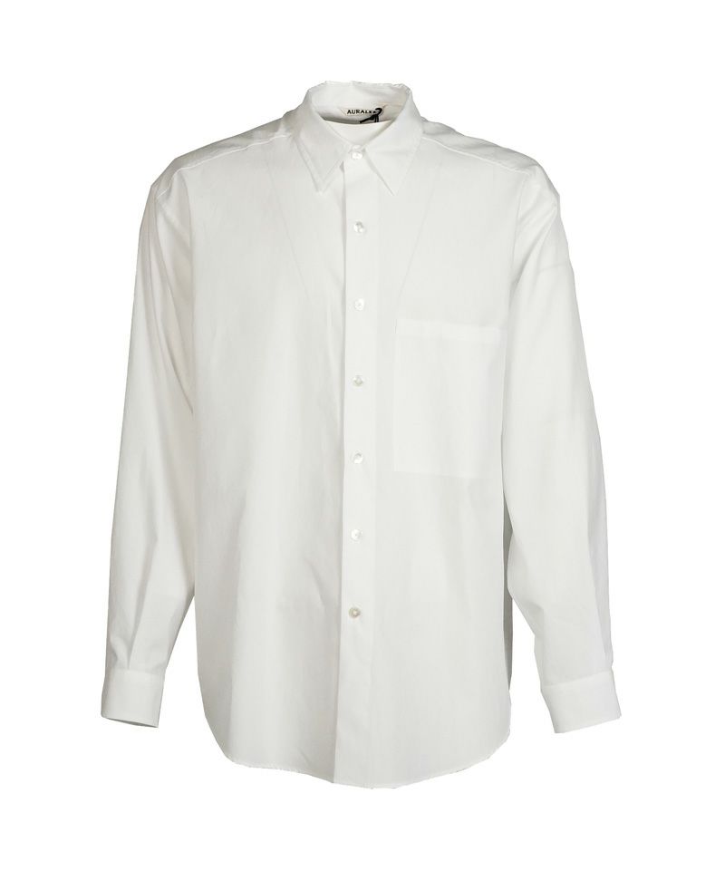 値下げ交渉可　AURALEE | オーラリー  TWILL BIG SHIRTS シャツ WASHED FINX TWILL BIG SHIRT