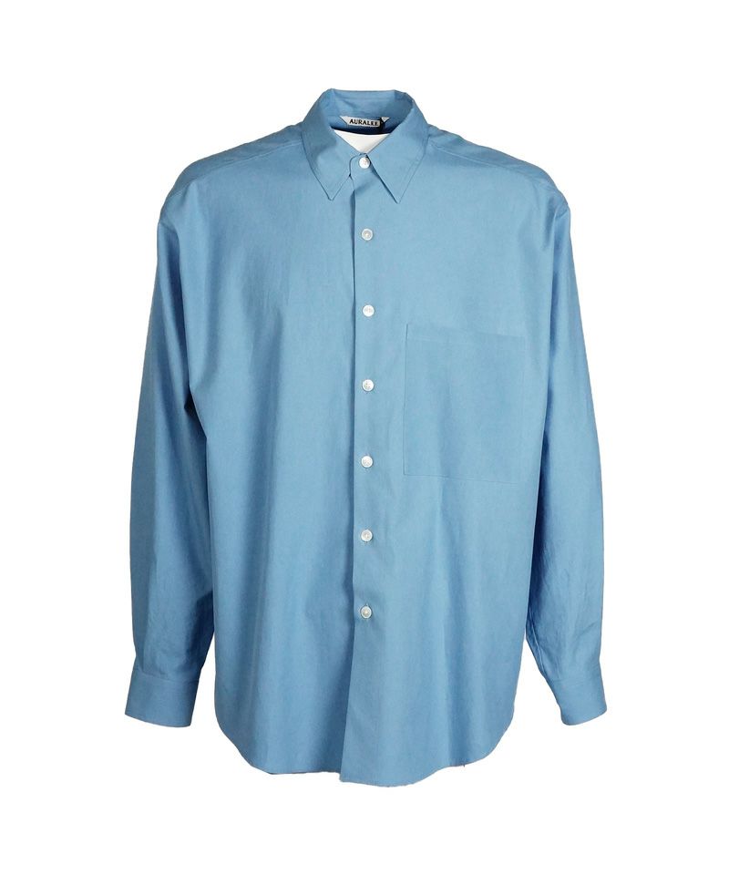 値下げ交渉可　AURALEE | オーラリー  TWILL BIG SHIRTS シャツ WASHED FINX TWILL BIG SHIRT