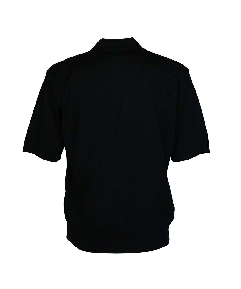 AURALEE＞SUPER HIGH GAUGE COTTON KNIT POLO | MAKES ONLINE STORE