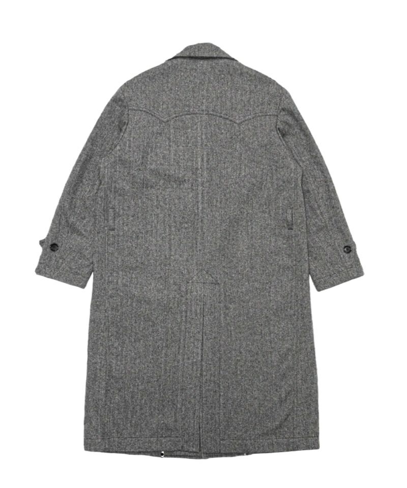 The letters ホースライディングコート S The Letters＞HORSE RIDING COAT -WOOL NYLON TWEED HERRINGBONE