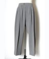 ＜RAINMAKER＞ DOUBLE CLOTH 3-PLEATED TROUSERS